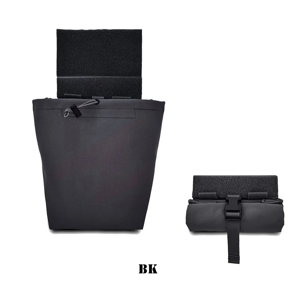 Tactical Double Dump Pouch - Two Ways Mount Waist  Belt