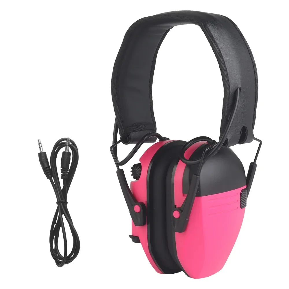 Tactical Electronic Noise-Canceling Headset
