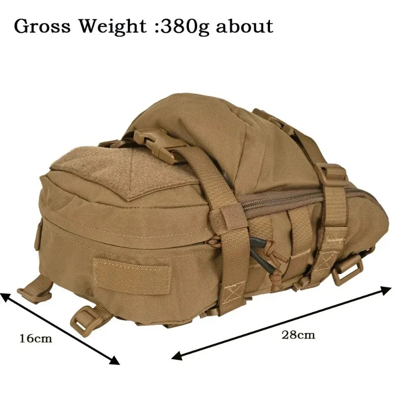 Tactical Hydration Backpack Combat Training Assault Molle Bag