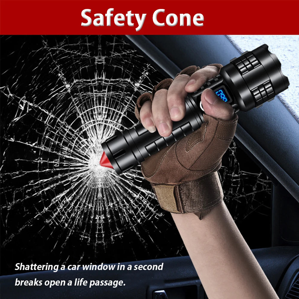 Tactical LED Flashlight - Rechargeable