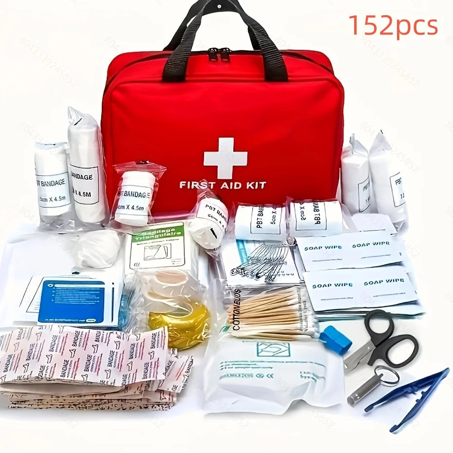 Portable First Aid Kit – Emergency Medical Supplies