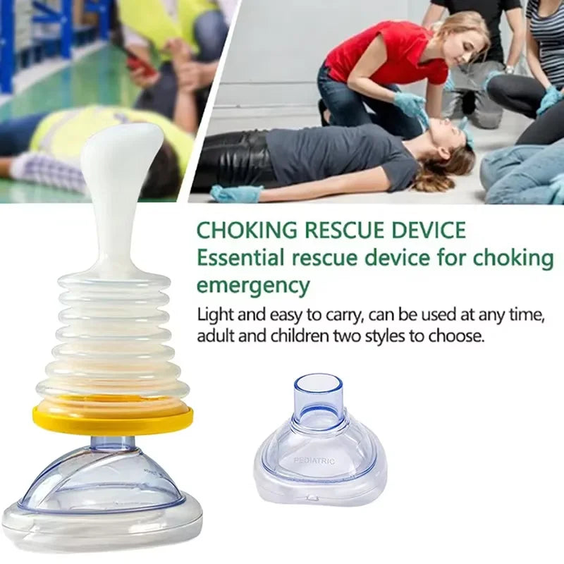 Portable Choking Rescue Device – 3-Piece Anti-Choking First Aid Kit