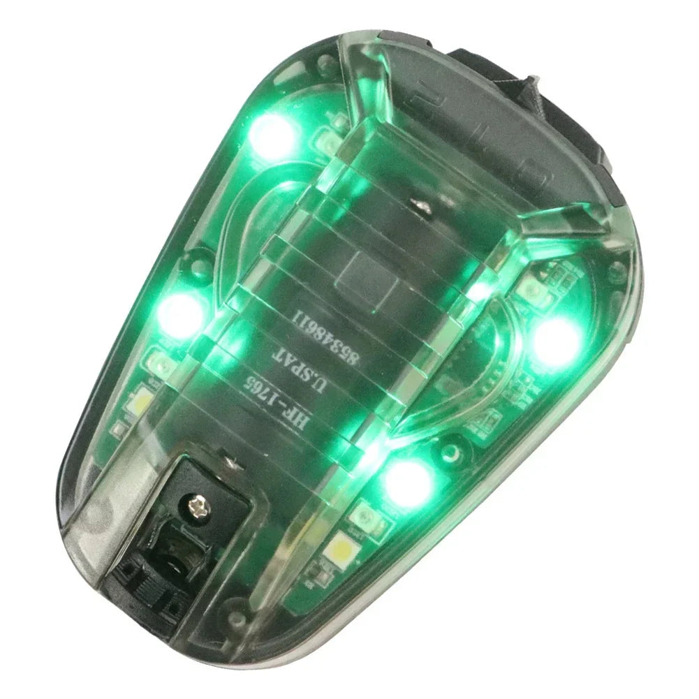 actical Helmet Strobe Light with IR Identification - Multi-Mode LED Signal Lamp