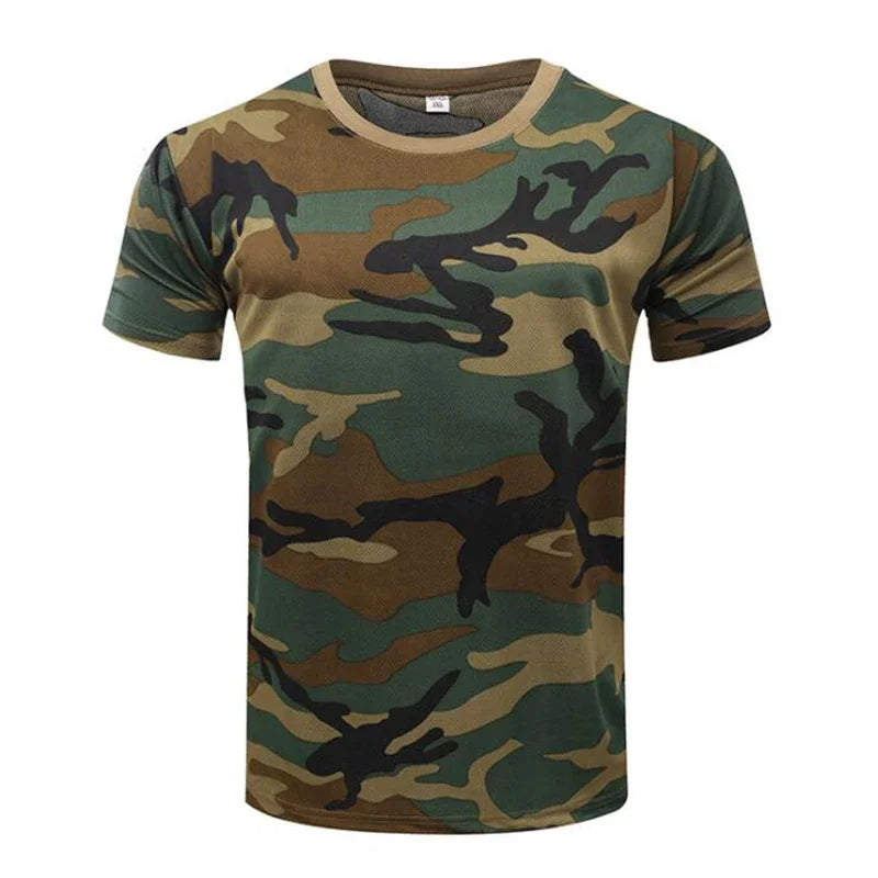 Quick-Dry Camouflage T-Shirt