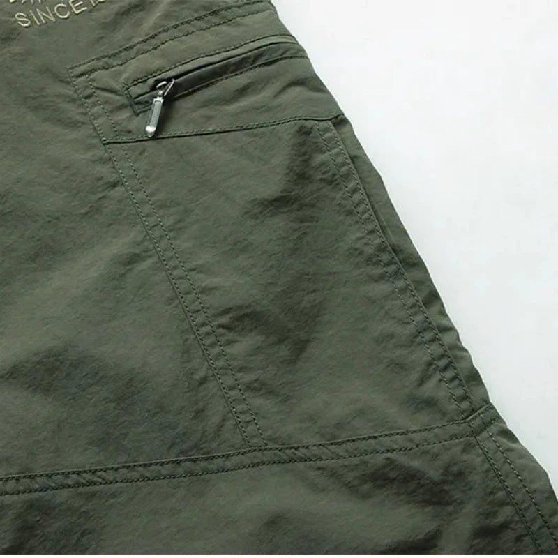 Men's Lightweight Tactical Pants - Breathable, Quick-Dry, Casual Cargo Trousers