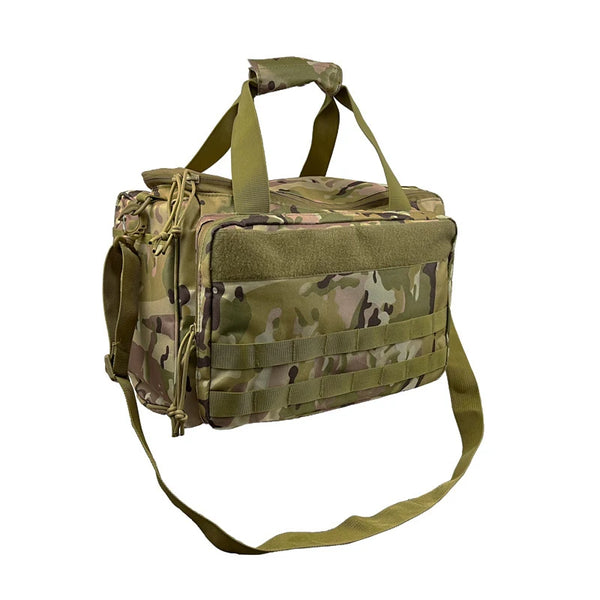 Tactical MOLLE Range Bag – High-Capacity Multifunctional Gear Bag