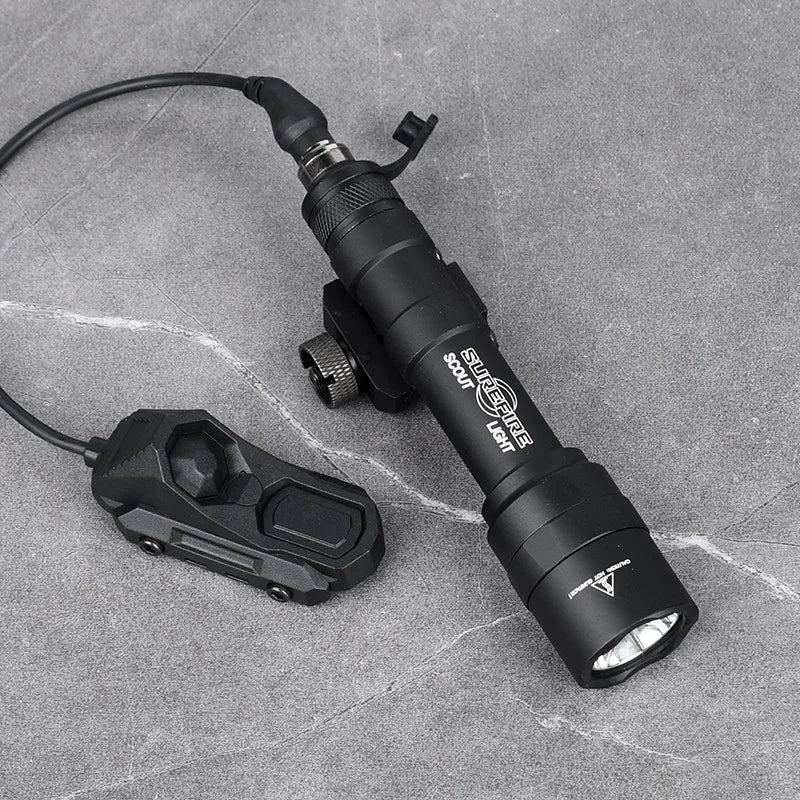 WADSN M300 M600 Tactical Weapon Light - 20mm Picatinny/MLOK/KEYMOD Rail Mount LED Flashlight