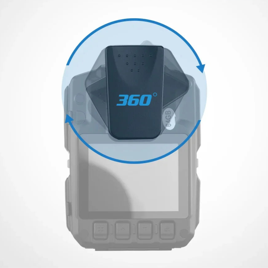 Compact Full-HD Body Cam with Secure Clip