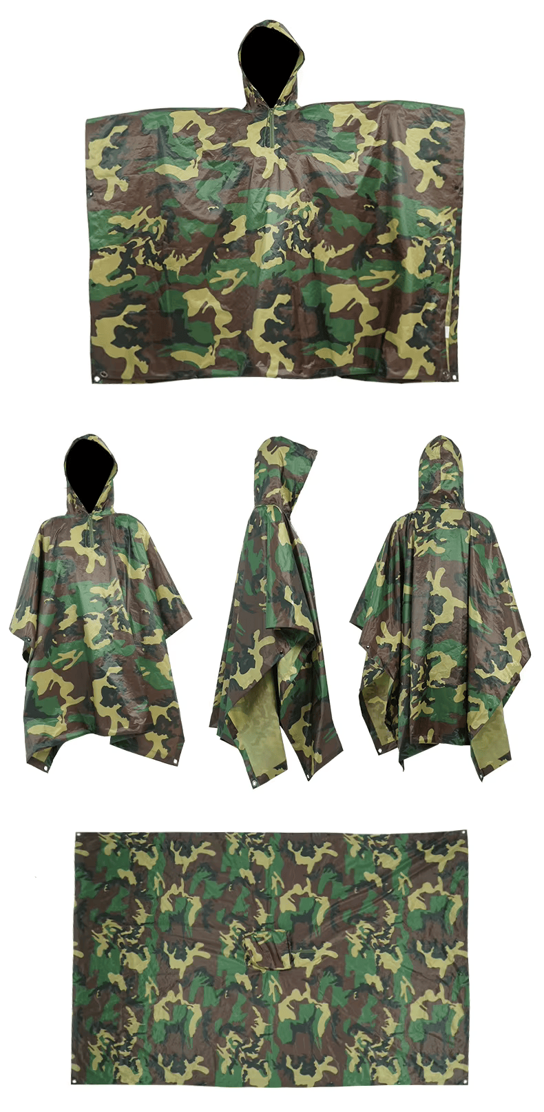 Waterproof Lightweight Nylon Rainwear