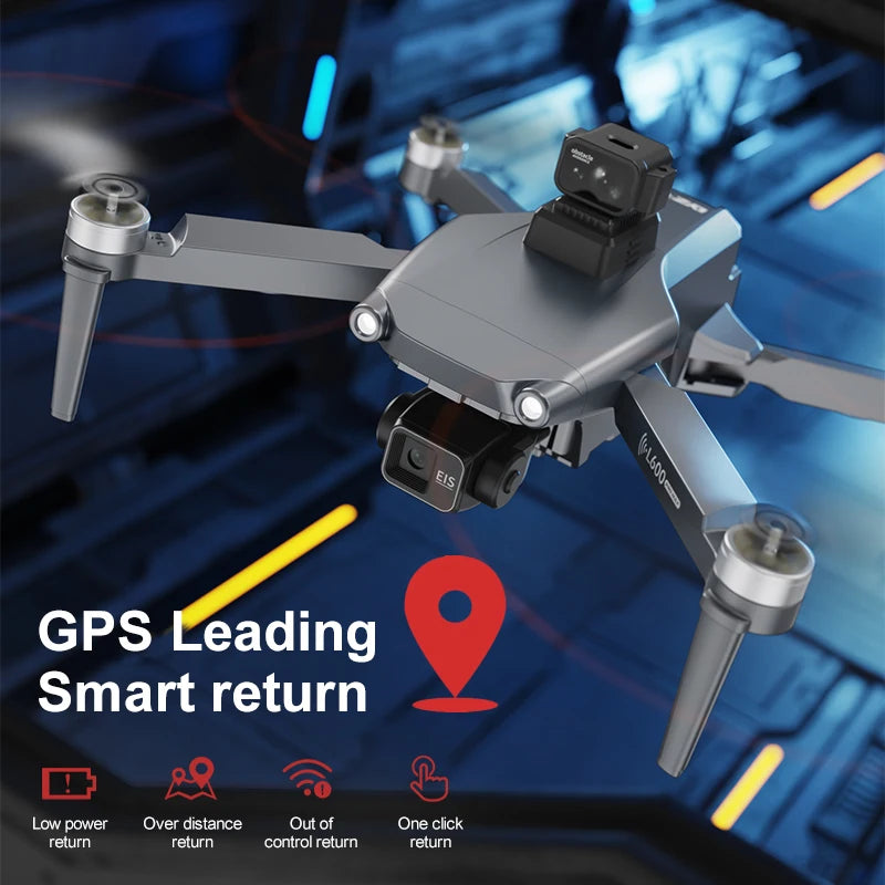 ZLL L600 Pro Max 8K GPS Drone with 3-Axis Gimbal, Dual Camera & 5KM Range