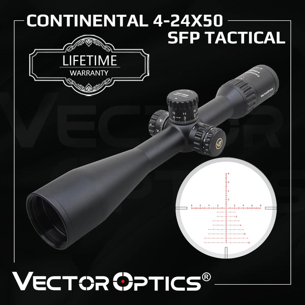 4-24x50mm Precision Rifle Scope