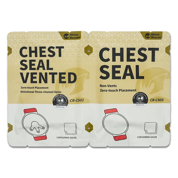 Tactical Chest Seal Twin Pack – for Emergency Trauma Care