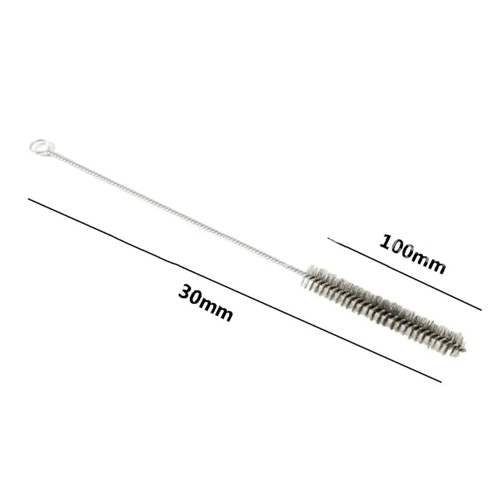 5/10-Piece Stainless Steel & Brass Twisted Wire Bore Cleaning Brush Set