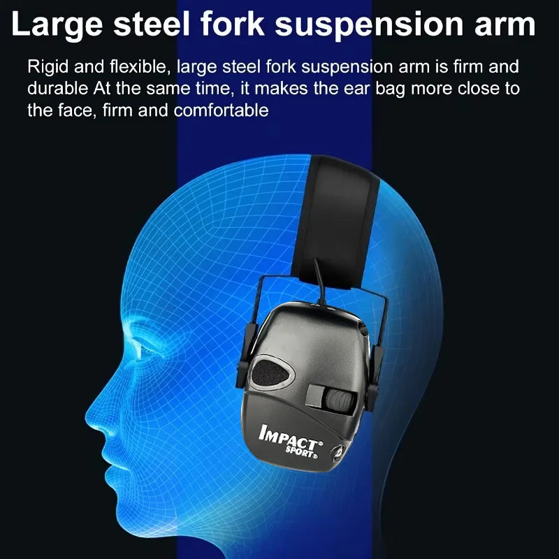 Electronic Shooting Earmuffs – Noise Reduction