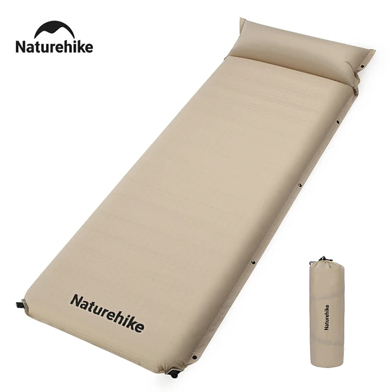 Automatic Inflatable Camping Mat – Thick & Comfortable Sleeping Pad