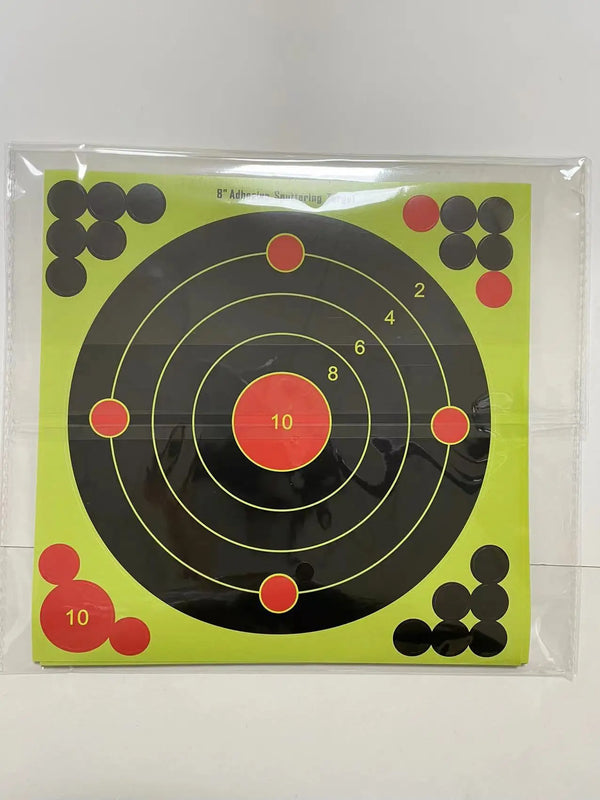 20Pcs Splatter Target Stickers – Shooting Training Supplies