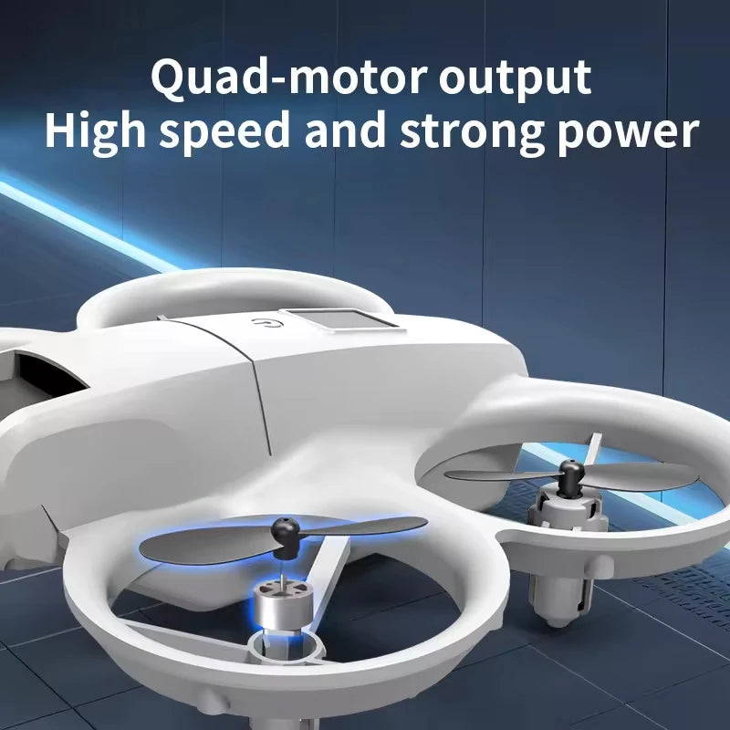 4K Foldable Mini Drone with Dual Camera, 3-Sided Obstacle Avoidance &amp; 180° ESC