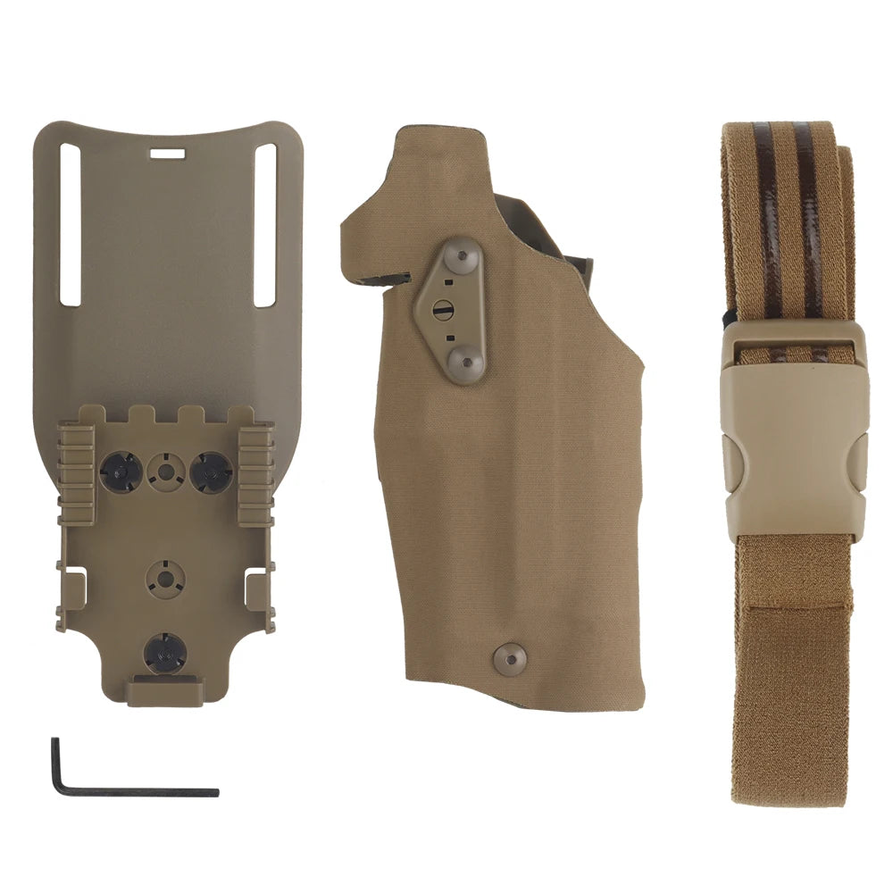 Left-Handed Tactical Holster – QLS Quick Release System