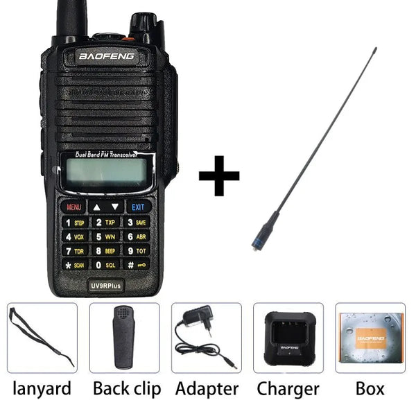 High-Power Dual-Band Two-Way Radio with Emergency Alerts