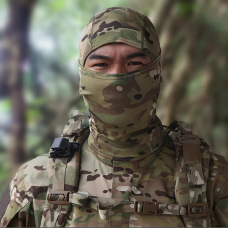 Camouflage Full Face Mask