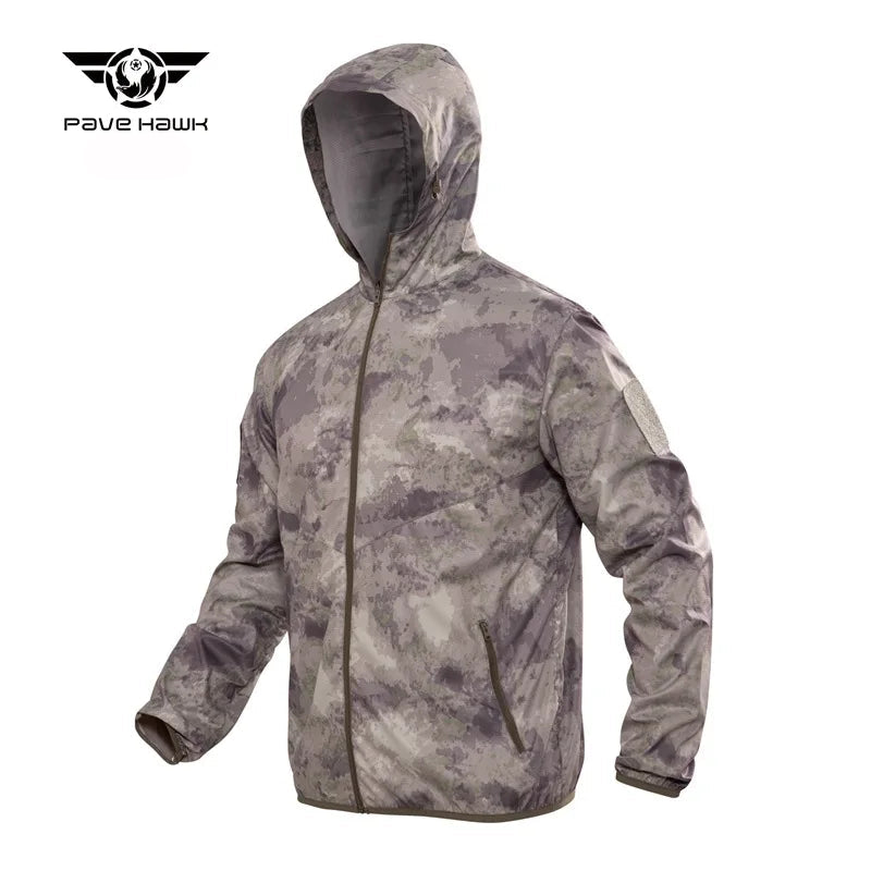 Outdoor Hooded UV Resistant Tactical Combat