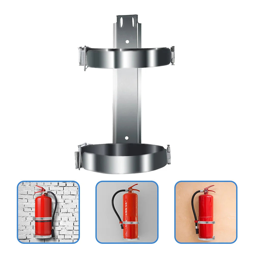 Heavy-Duty Fire Extinguisher Wall Mount Bracket – Secure & Durable Storage Solution
