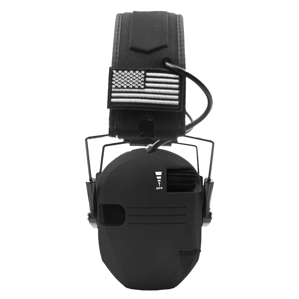 Tactical Electronic Shooting Earmuffs – NRR 23dB Hearing Protection & Sound Amplification