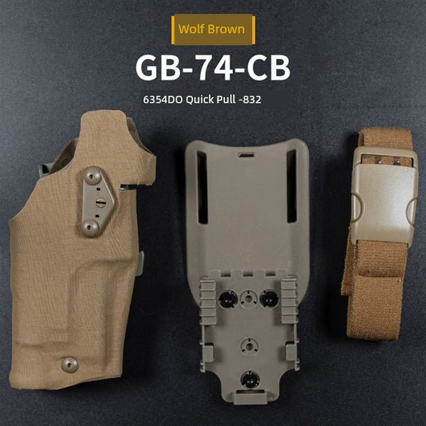 Quick Pull Set Glock G17 with Light Tactical Waist Bag