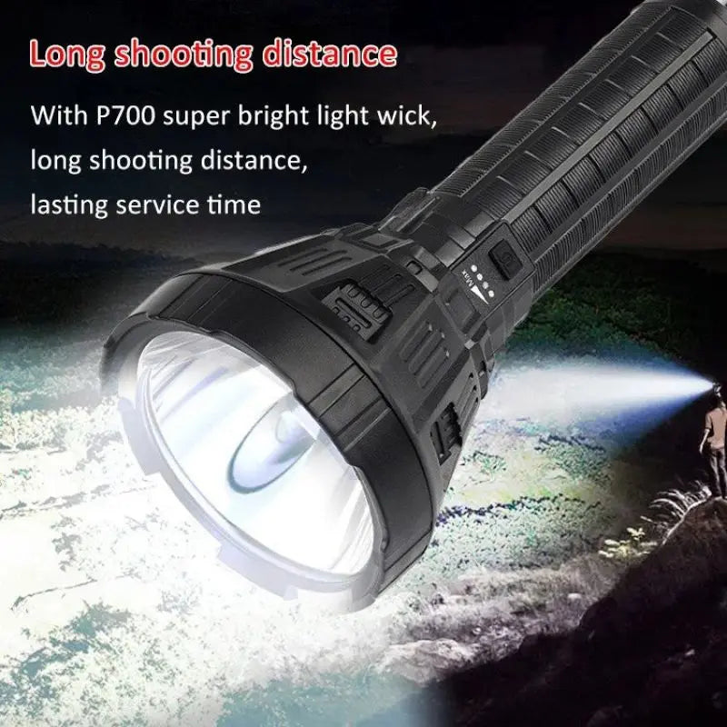 Rechargeable Super Bright LED Flashlight
