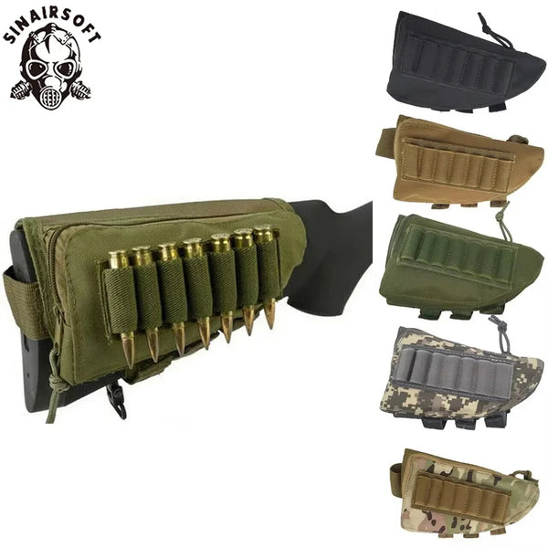Tactical Buttstock Pouch with Cheek Pad