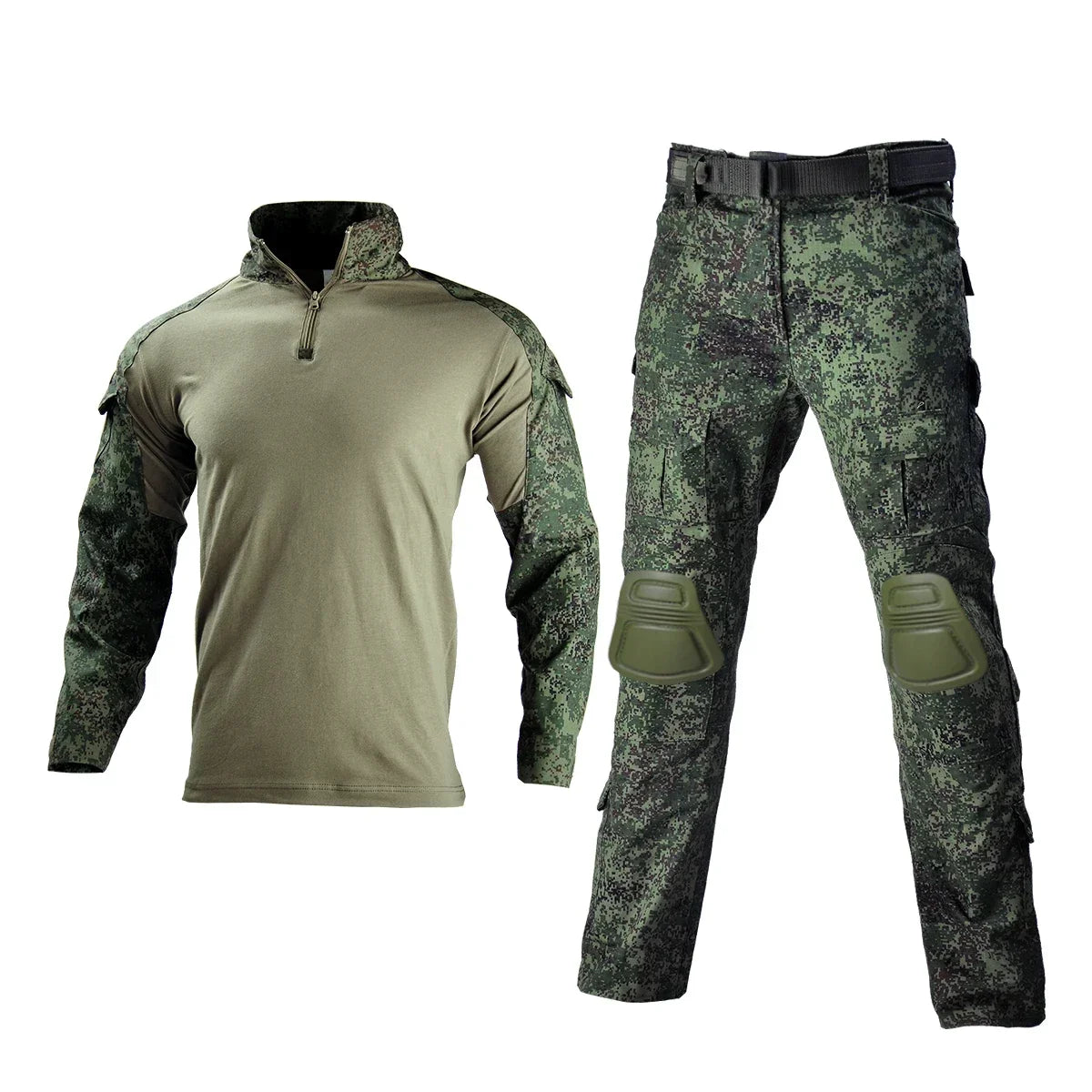 Men's Tactical Combat Uniform Set - Multicam Airsoft &amp; Hunting Gear