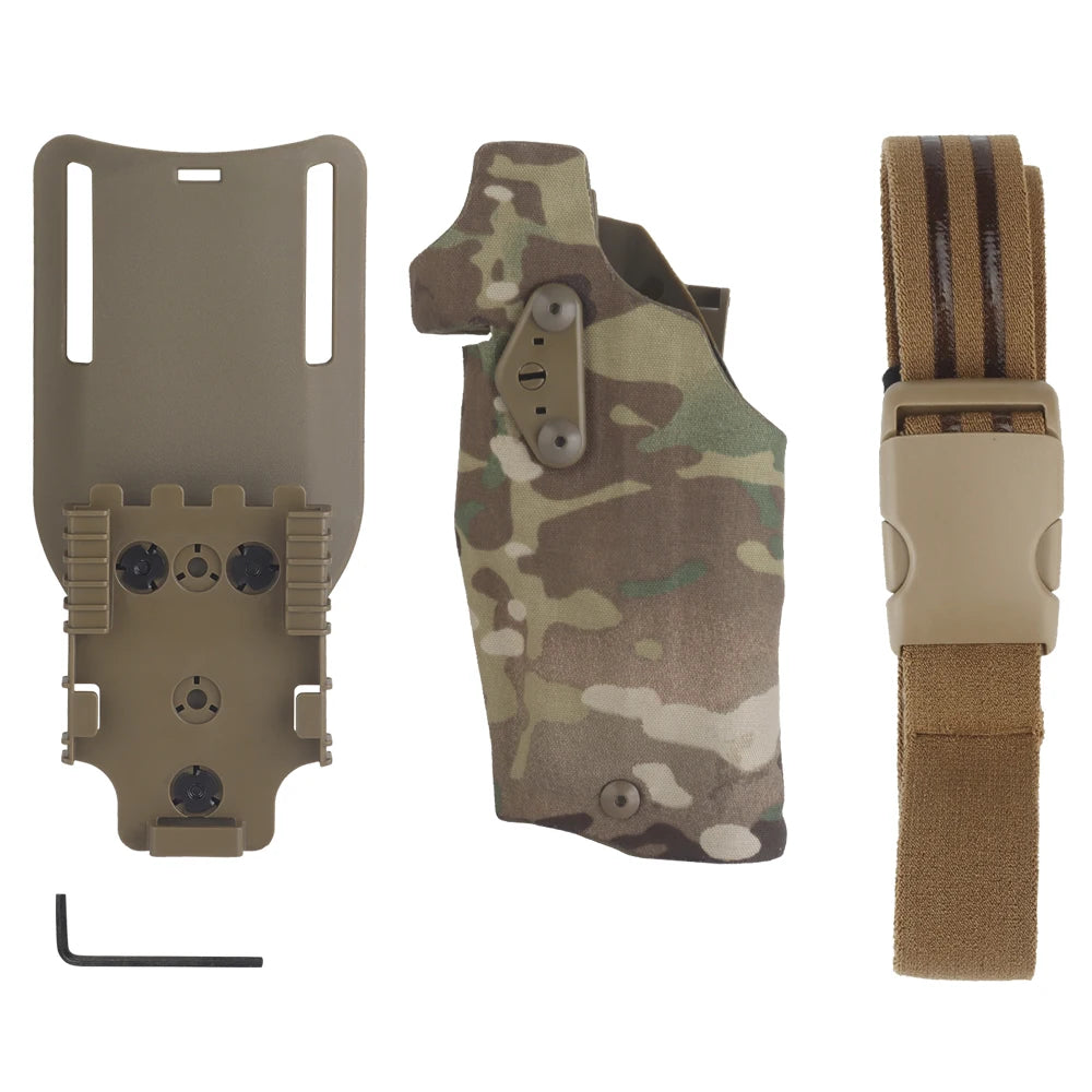 Left-Handed Tactical Holster – QLS Quick Release System