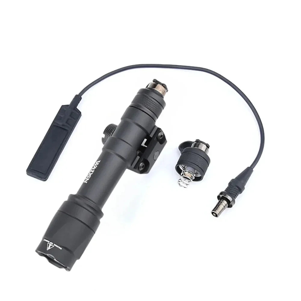 M600C/M300A Tactical LED Weapon Light - 600 Lumen Rail-Mount Flashlight with Pressure Switch