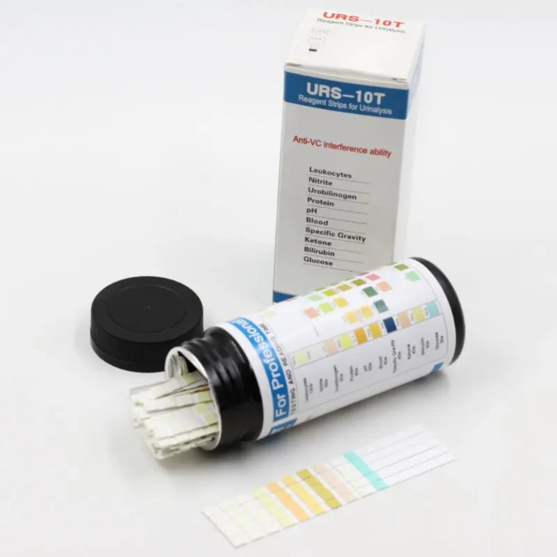 Urine Test Strips – 10-Parameter Home Testing Kit (100 Strips)