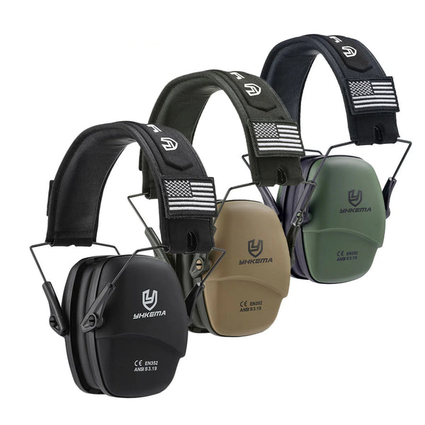 Professional Noise Reduction Safety Earmuffs – Tactical & Industrial Hearing Protection