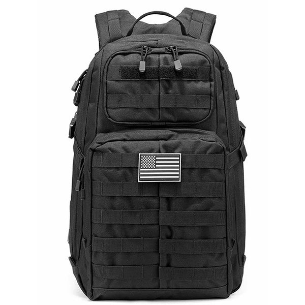 OULYLAN Tactical Assault Backpack — MOLLE Hiking & Camping Rucksack with Rain Cover
