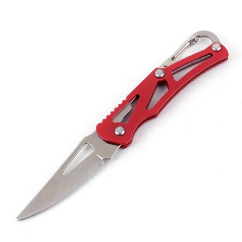 Mini Folding Pocket Knife — Portable EDC Keychain Tool