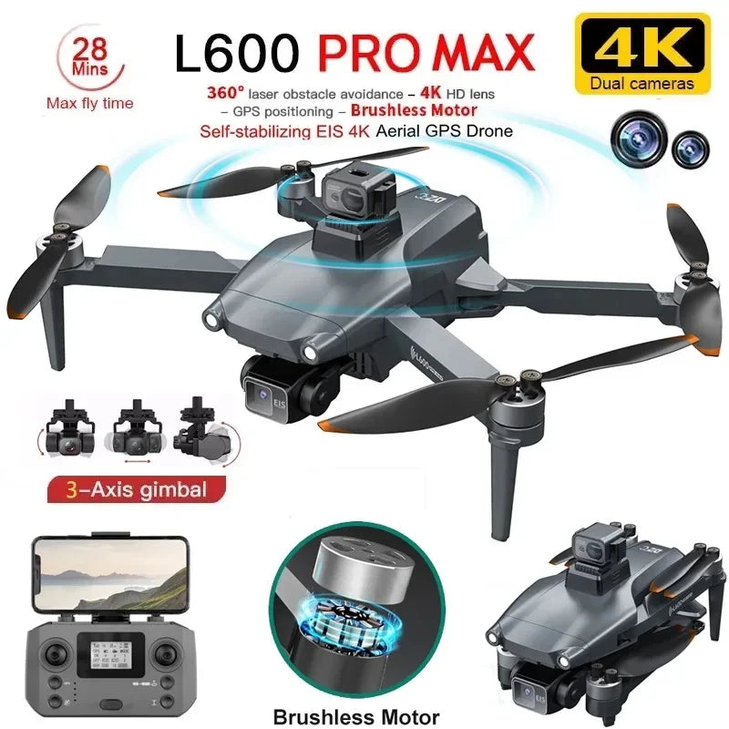 Advanced 8K UHD Camera Drone with Omnidirectional