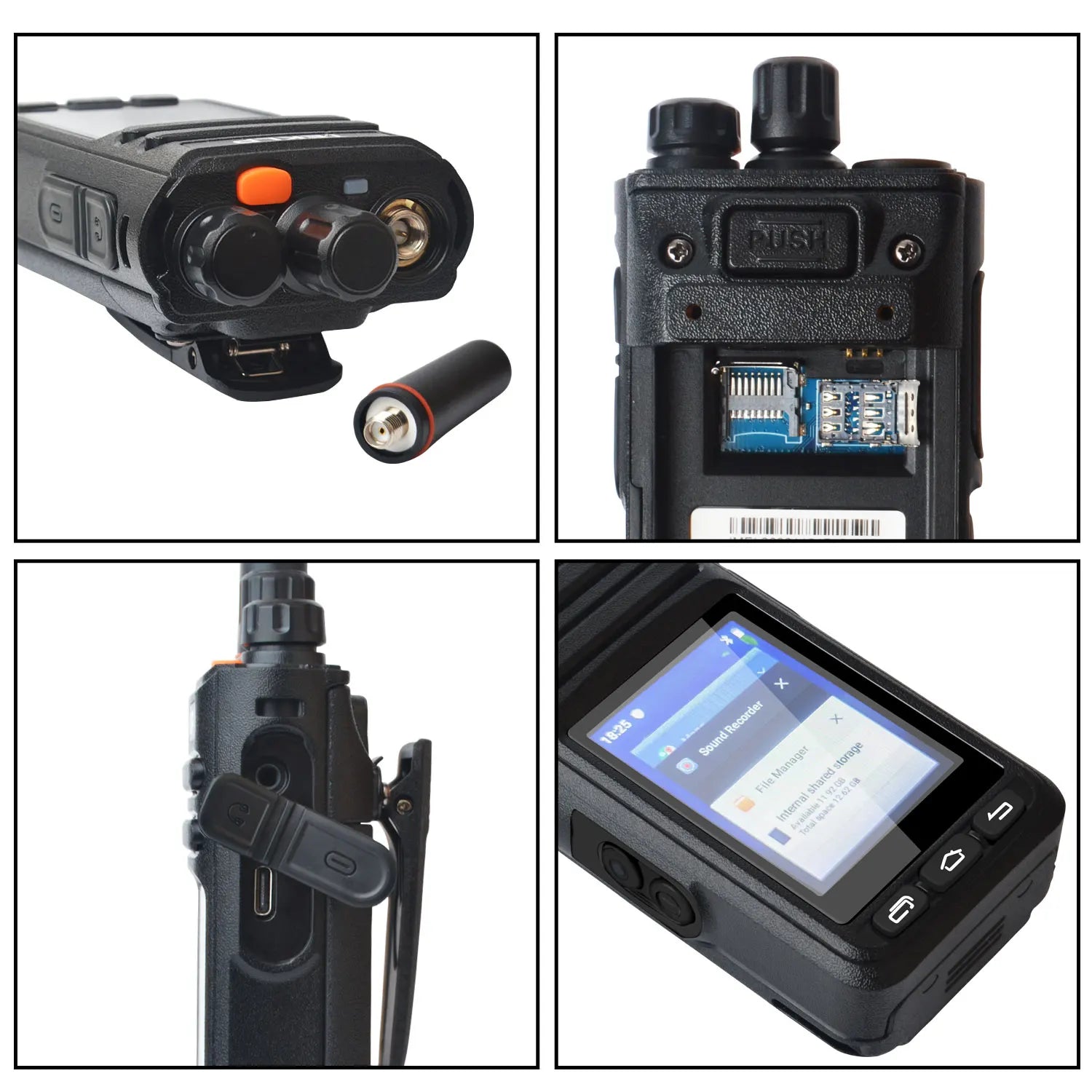 4G LTE Multi-Network Android PoC Device with GPS & Expandable Storage