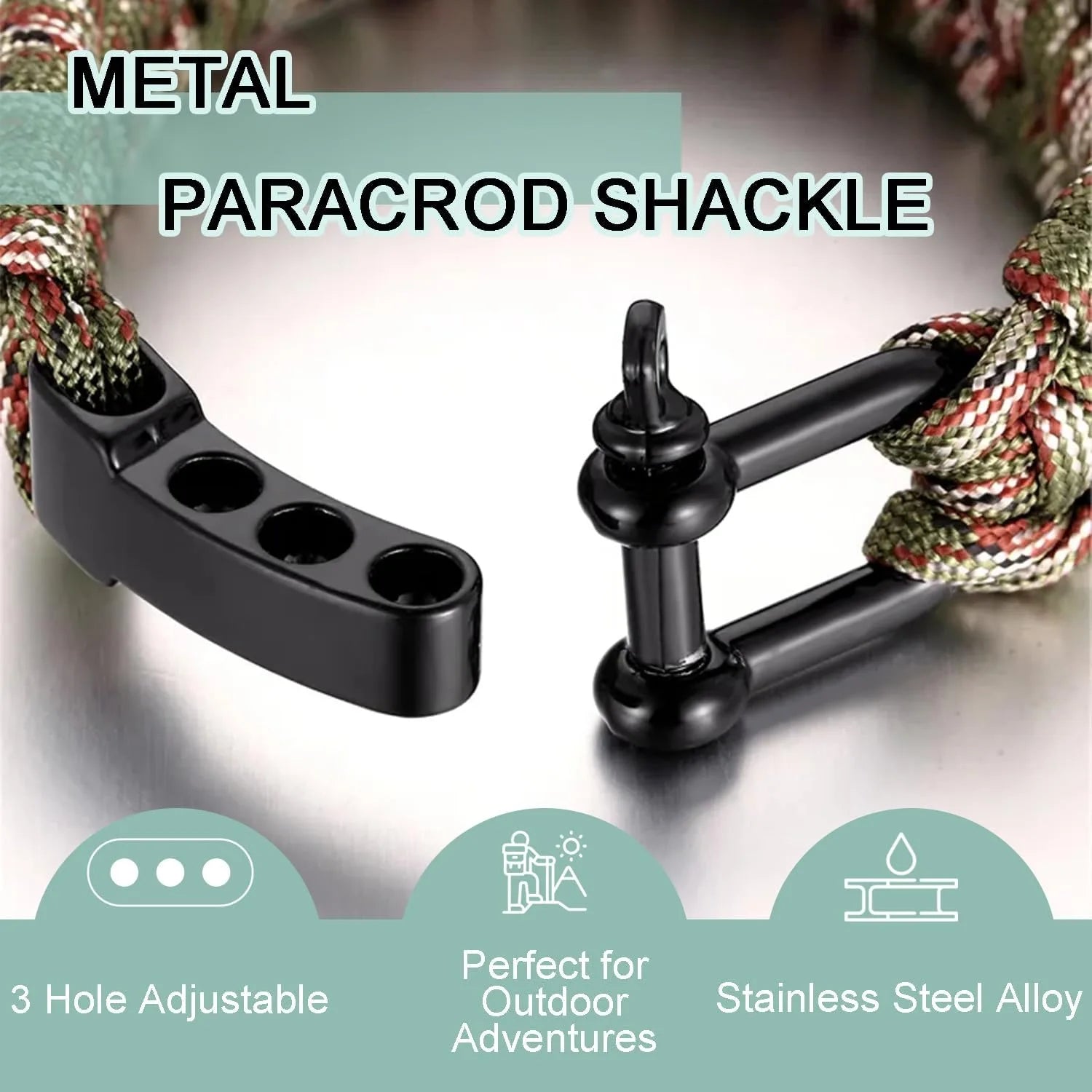 Multi-Use Paracord Shackle Set