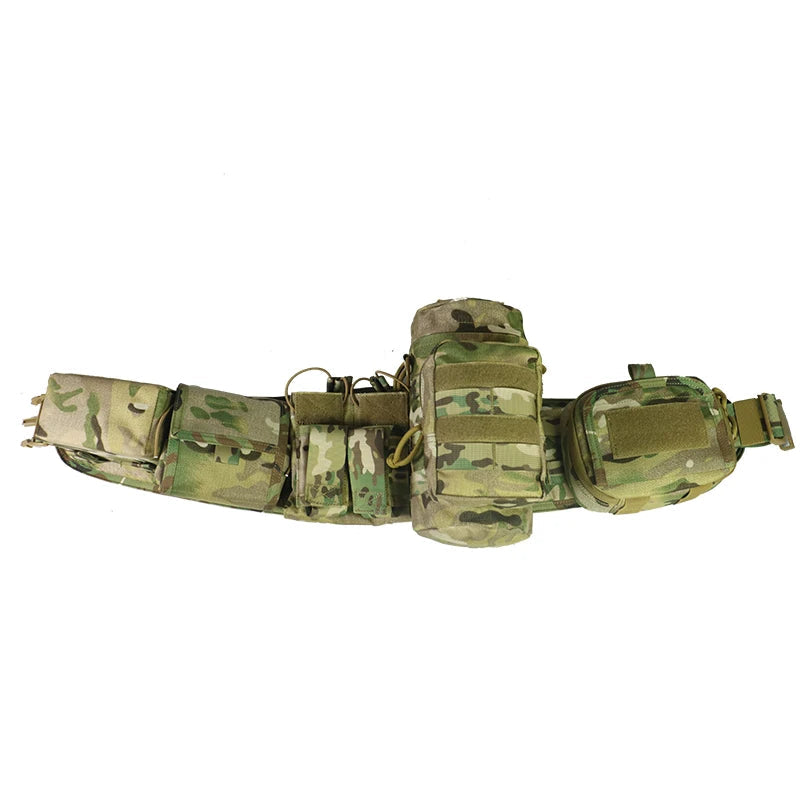 Tactical Utility Waist Bag with Adjustable MOLLE and Holster
