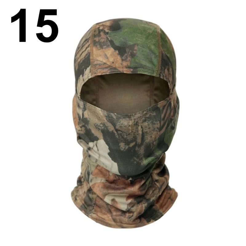 Camouflage Full Face Mask