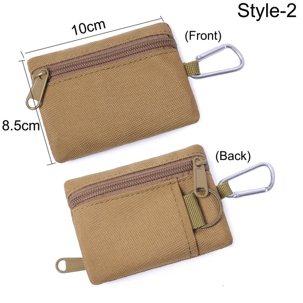 Heavy-Duty Multi-Functional Organizer Pouch with MOLLE Compatibility