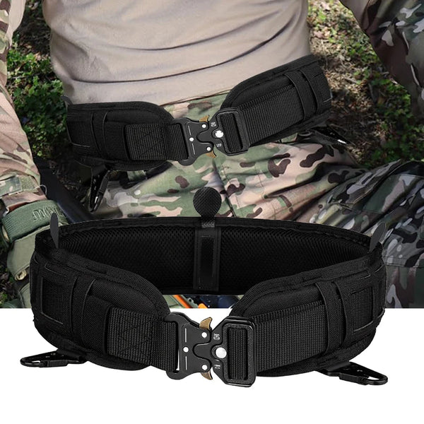 Adjustable Tactical Battle Belt – Quick-Release
