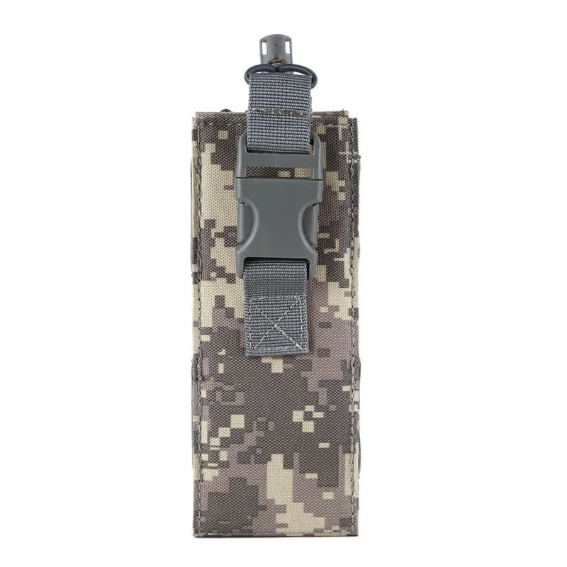 Tactical Walkie Talkie Pouch – Durable Nylon Molle Radio Holder