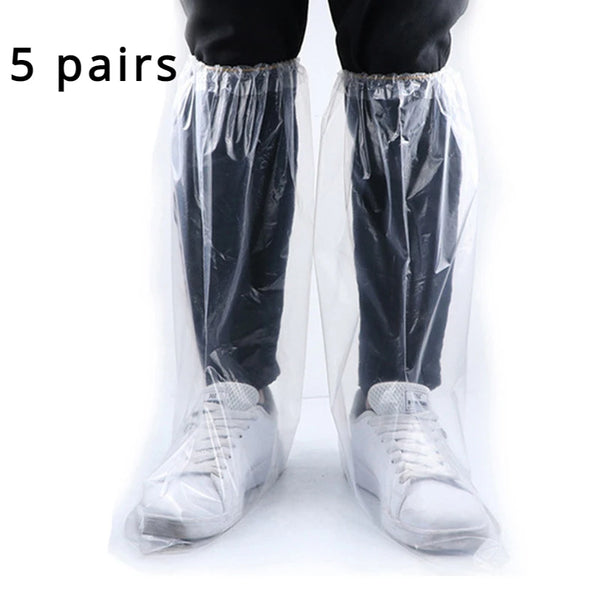 Rain Shoe Covers Disposable Plastic Waterproof