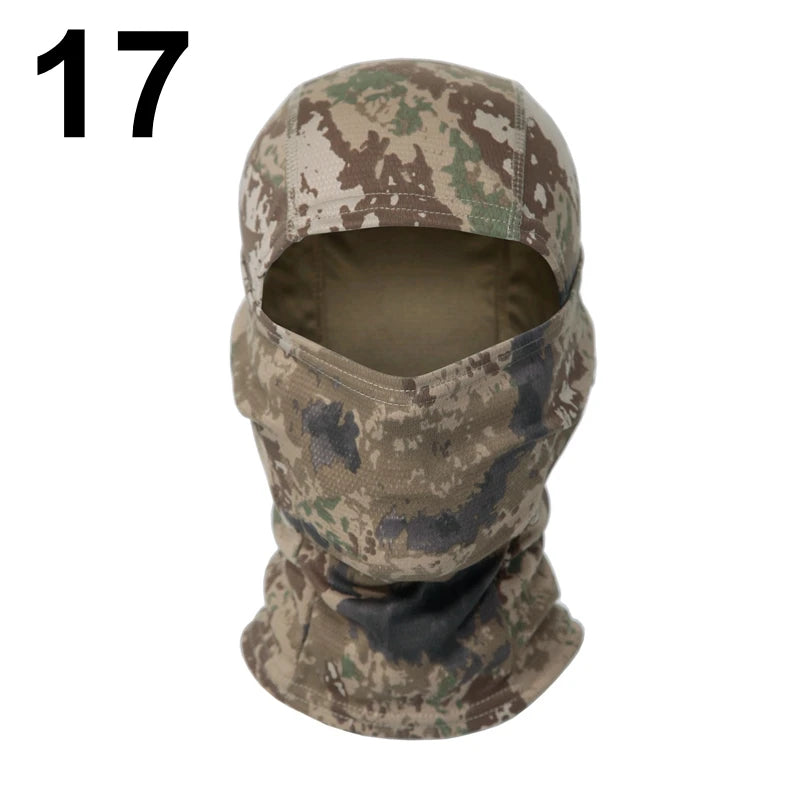 Camouflage Full Face Mask