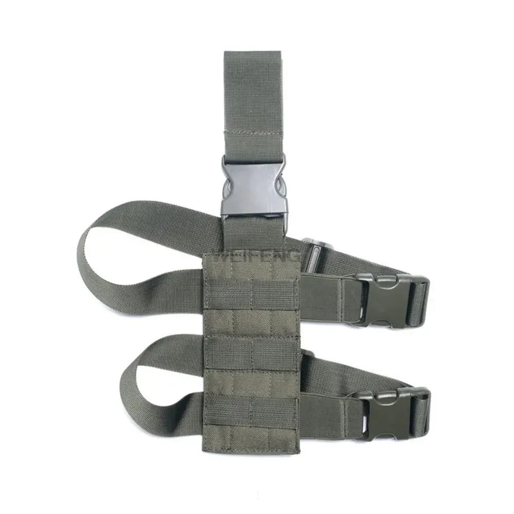 1000D Nylon MOLLE Tactical Waist & Drop Leg Pistol Holster | Right Hand
