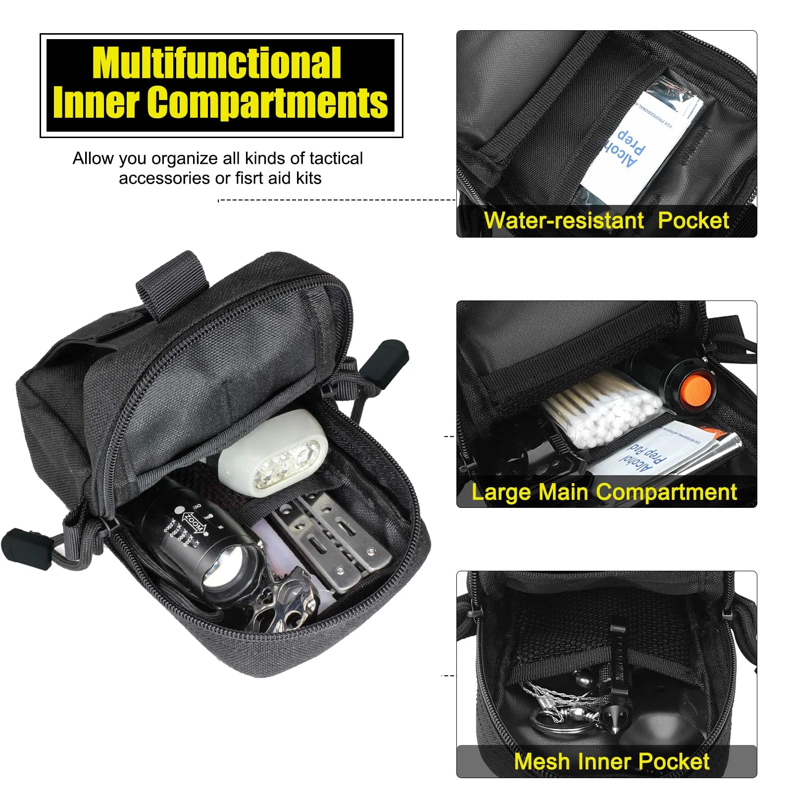 Tactical Nylon Pouch – Durable Hunting & Outdoor Gear Organizer