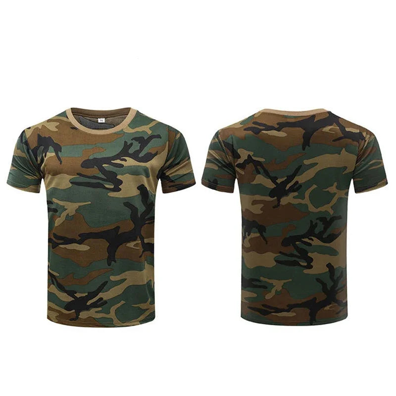 Quick-Dry Camouflage T-Shirt